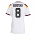 Maillot de foot Allemagne Leon Goretzka #8 Domicile vêtements Femmes Monde 2026 Manches Courtes